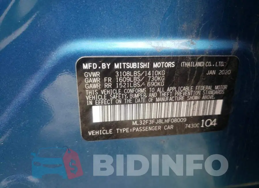 ML32F3FJ8LHF08009 Photo# 10