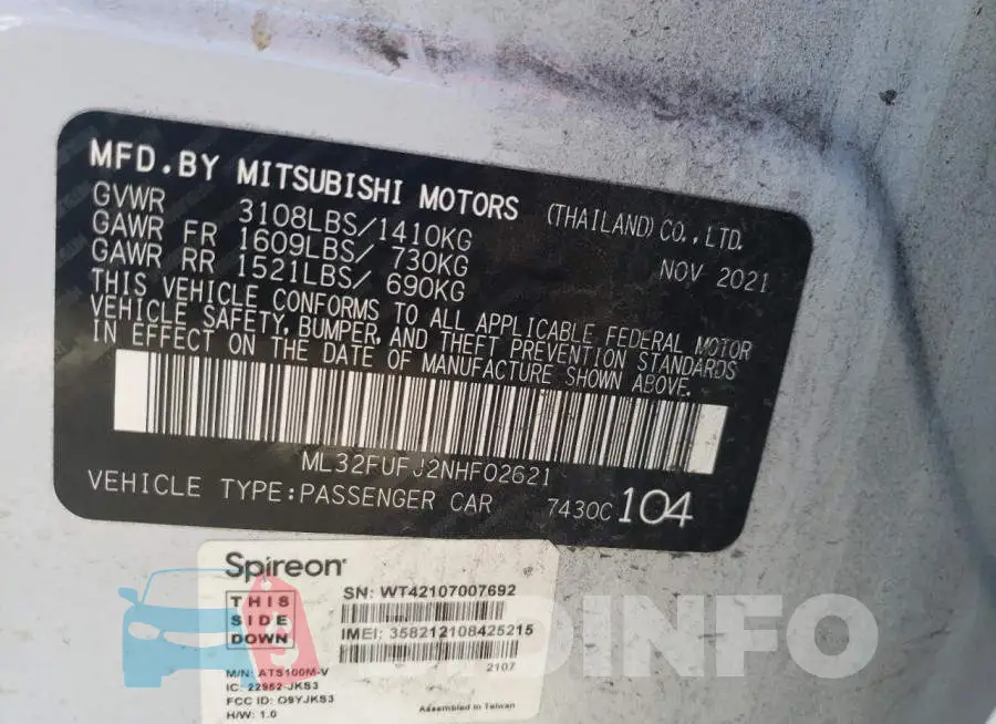 ML32FUFJ2NHF02621 Photo# 10