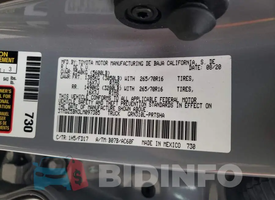 3TMDZ5BN3LM097385 Photo# 10