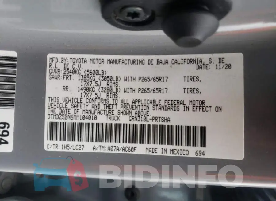3TMDZ5BN6MM104010 Photo# 10