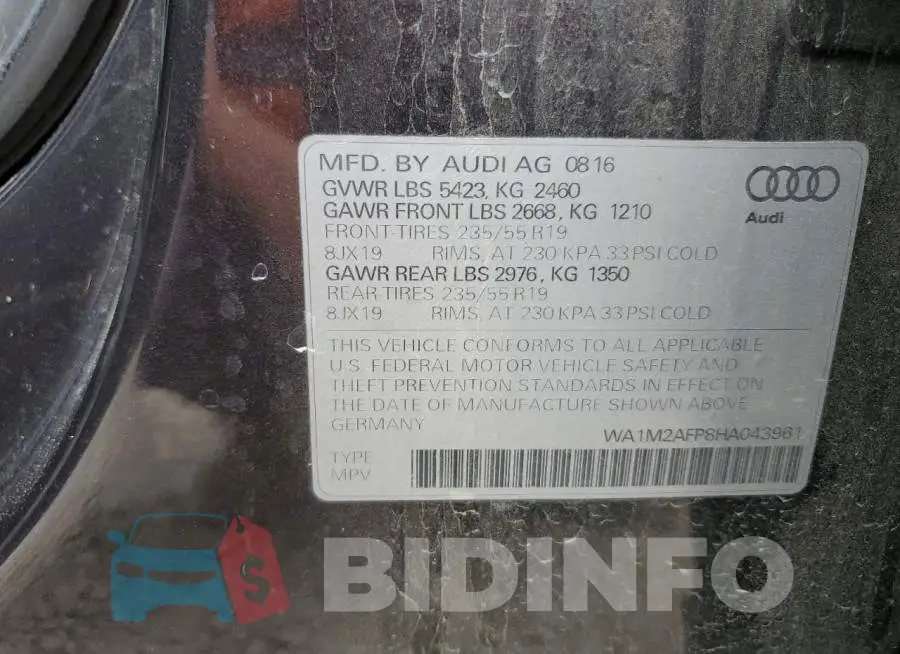 WA1M2AFP8HA043961 Photo# 10