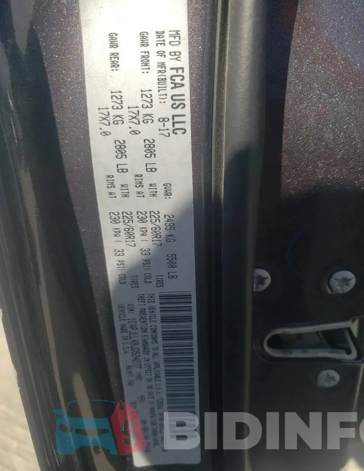 1C4PJLLX9JD524277 Photo# 10