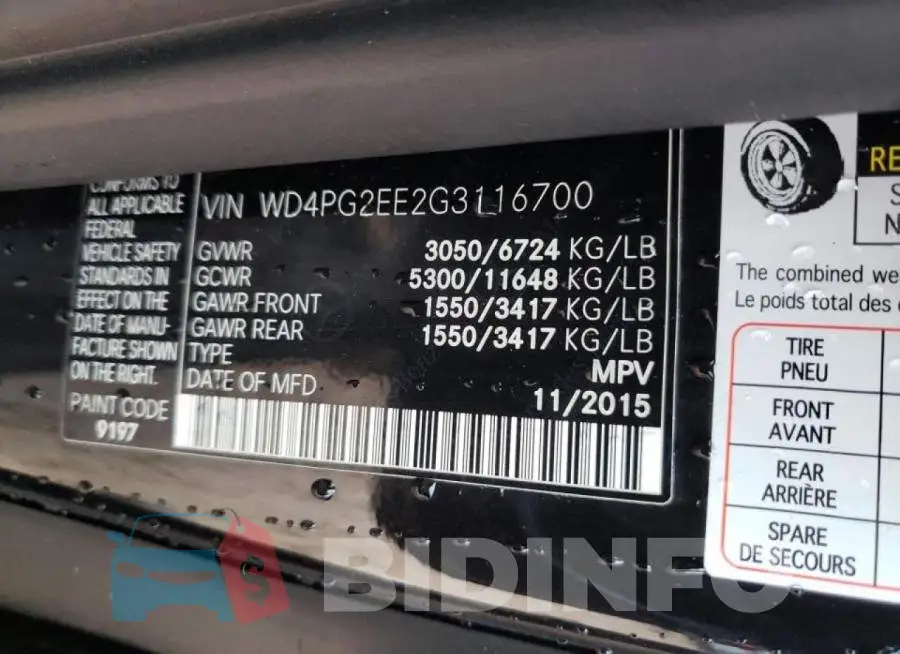 WD4PG2EE2G3116700 Photo# 10