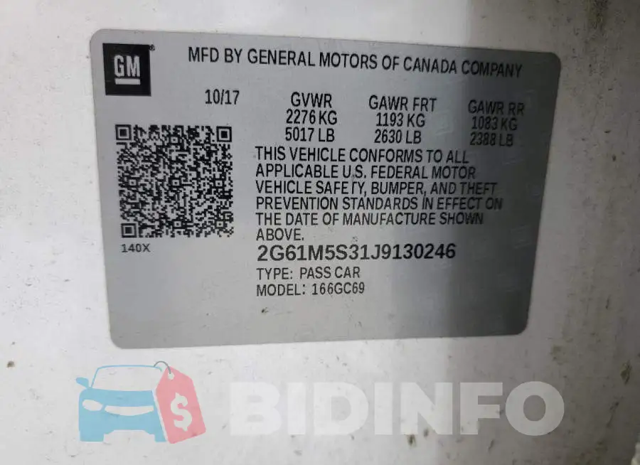 2G61M5S31J9130246 Photo# 10