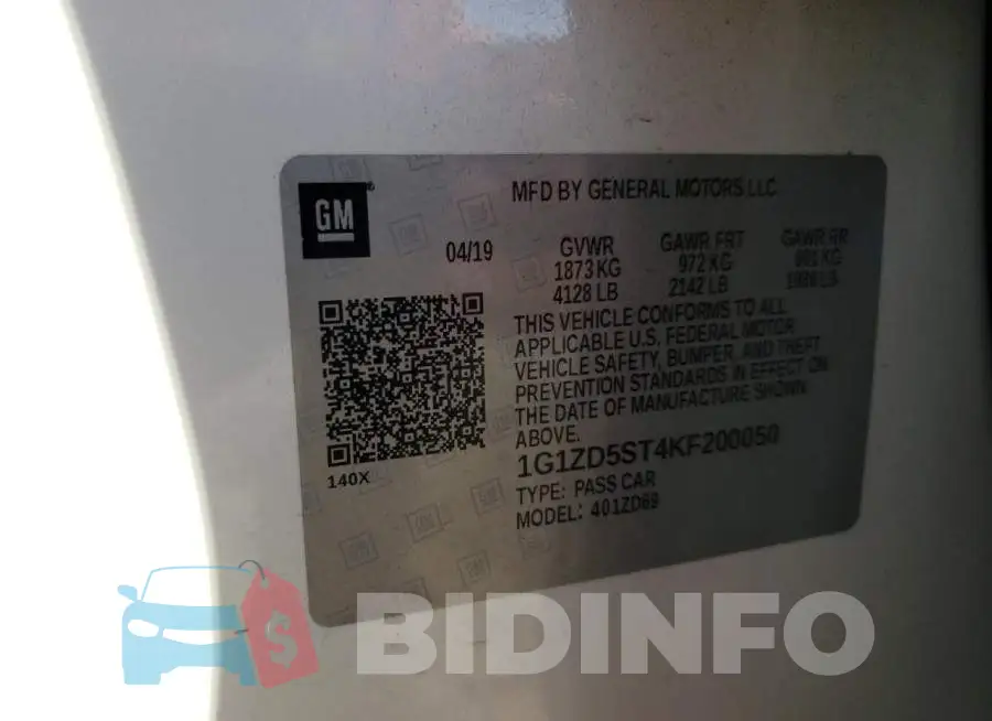 1G1ZD5ST4KF200050 Photo# 10