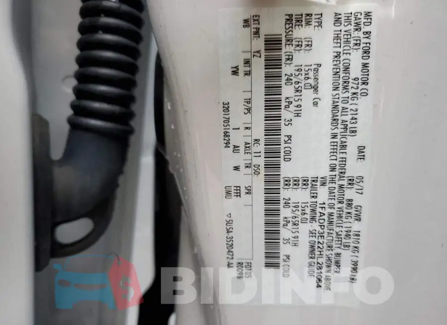 1FADP3E22HL281064 Photo# 10
