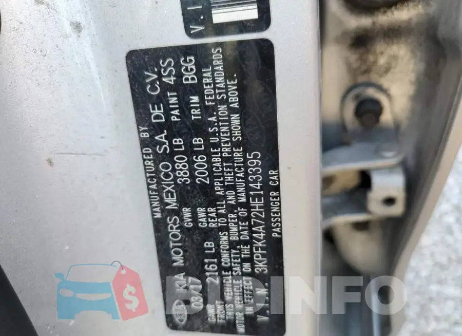 3KPFK4A72HE143395 Photo# 10