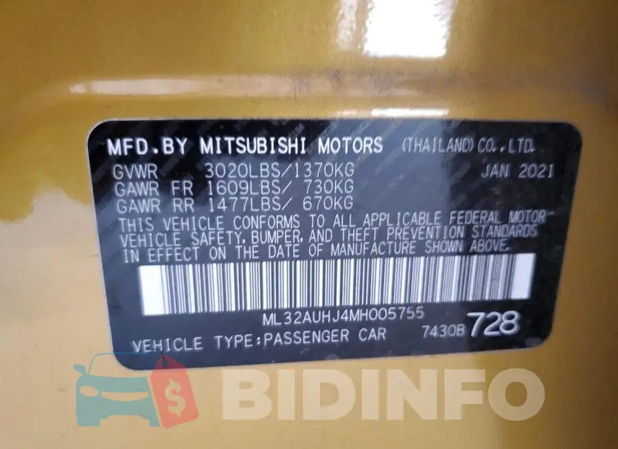 ML32AUHJ4MH005755 Photo# 10