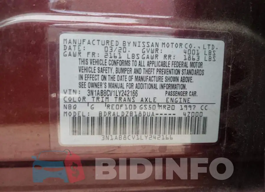 3N1AB8CV1LY242166 Photo# 13