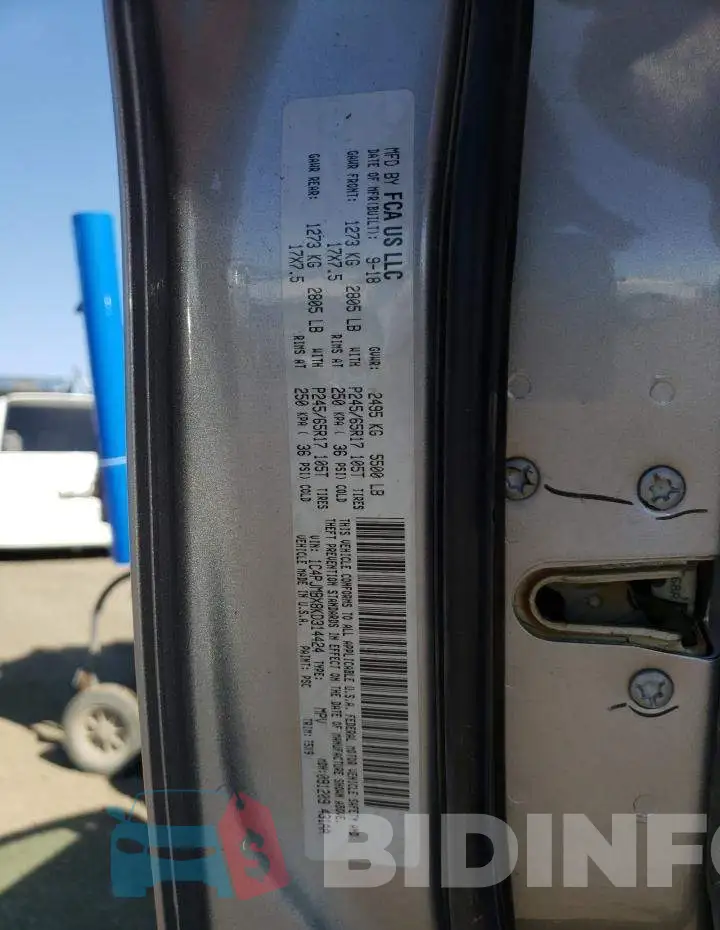 1C4PJMBX8KD314424 Photo# 10