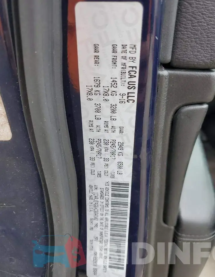 1C4RJEAG6HC664102 Photo# 13