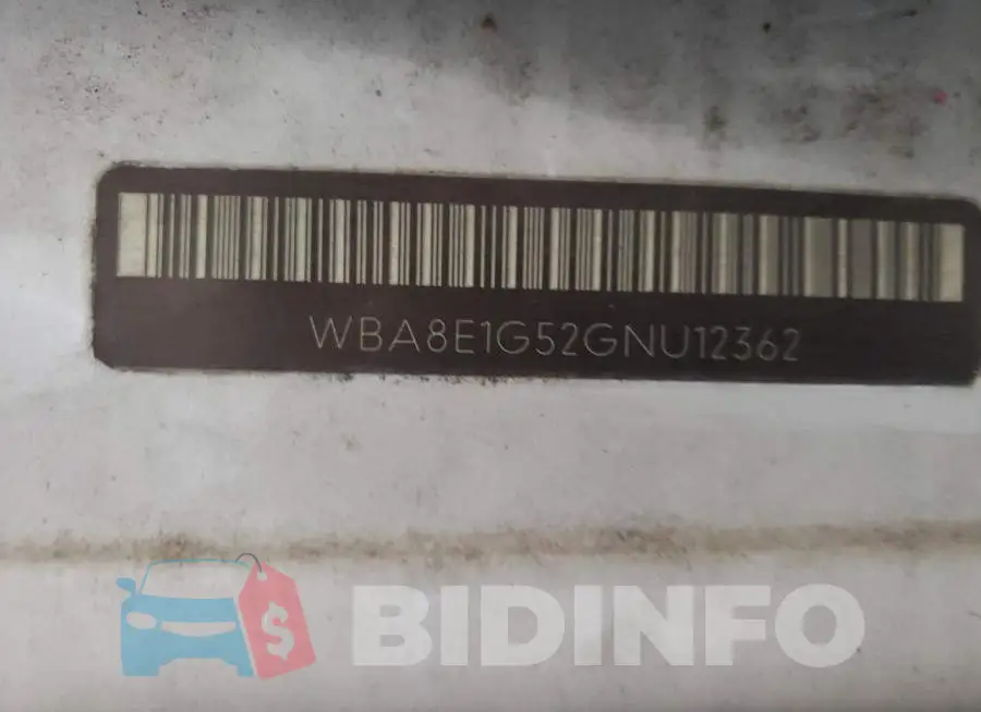WBA8E1G52GNU12362 Photo# 10