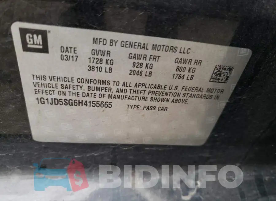 1G1JD5SG6H4155665 Photo# 12