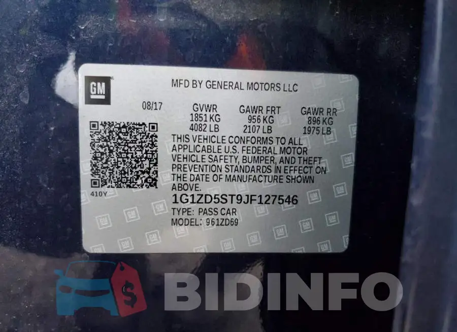 1G1ZD5ST9JF127546 Photo# 12