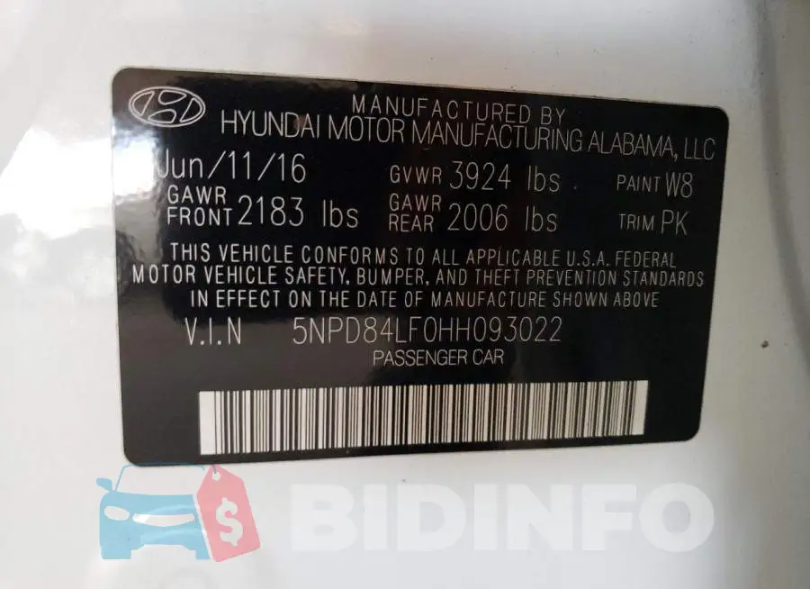 5NPD84LF0HH093022 Photo# 10