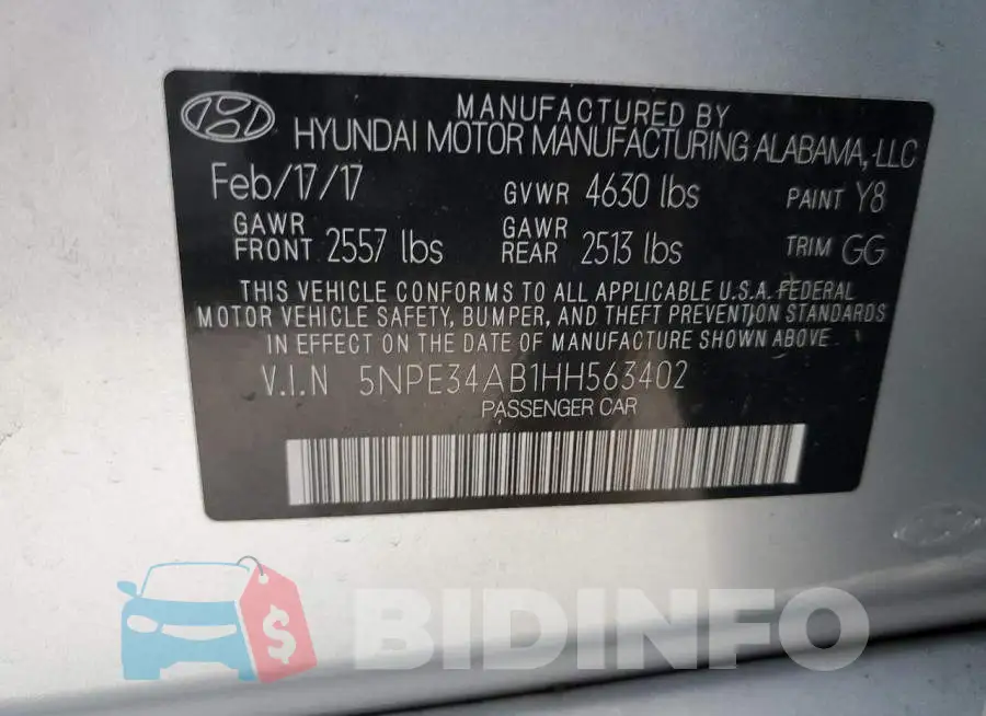 5NPE34AB1HH563402 Photo# 10