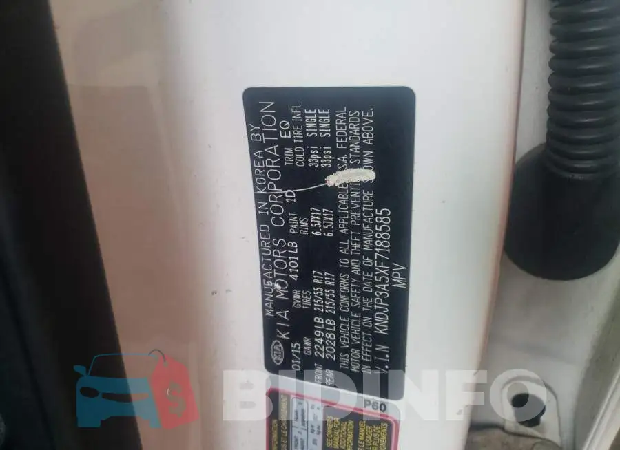 KNDJP3A5XF7188585 Photo# 10