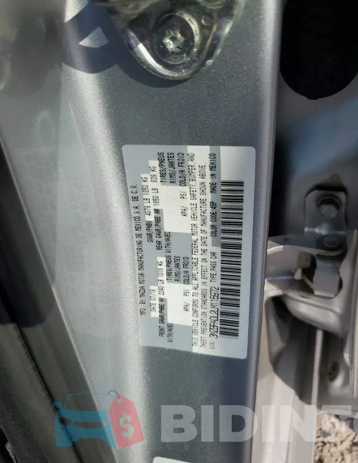 3MZBPADL2LM115972 Photo# 10
