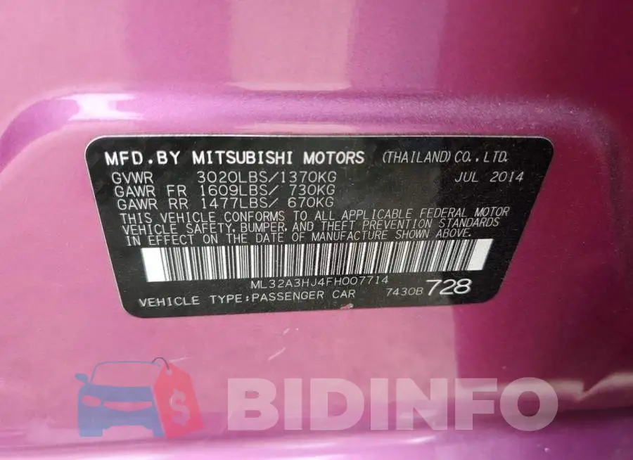 ML32A3HJ4FH007714 Photo# 10