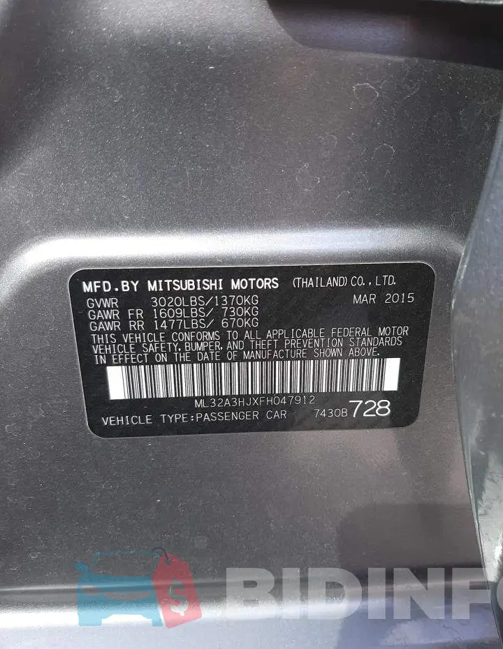 ML32A3HJXFH047912 Photo# 10