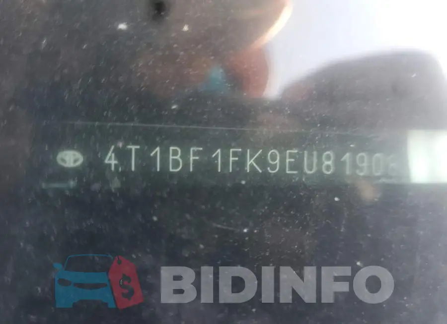 4T1BF1FK9EU819087 Photo# 10