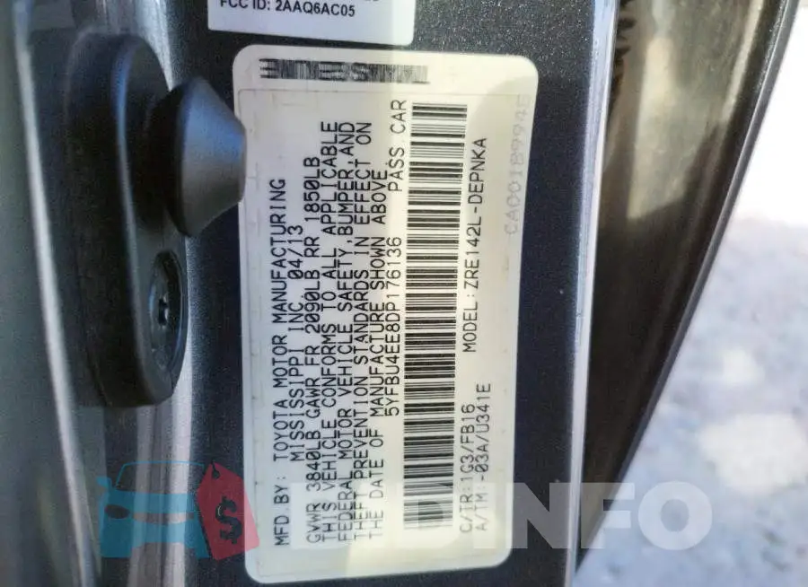 5YFBU4EE8DP176136 Photo# 10
