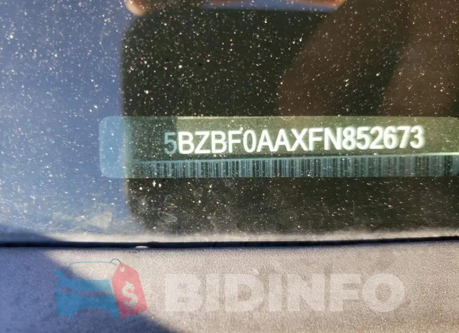5BZBF0AAXFN852673 Photo# 13