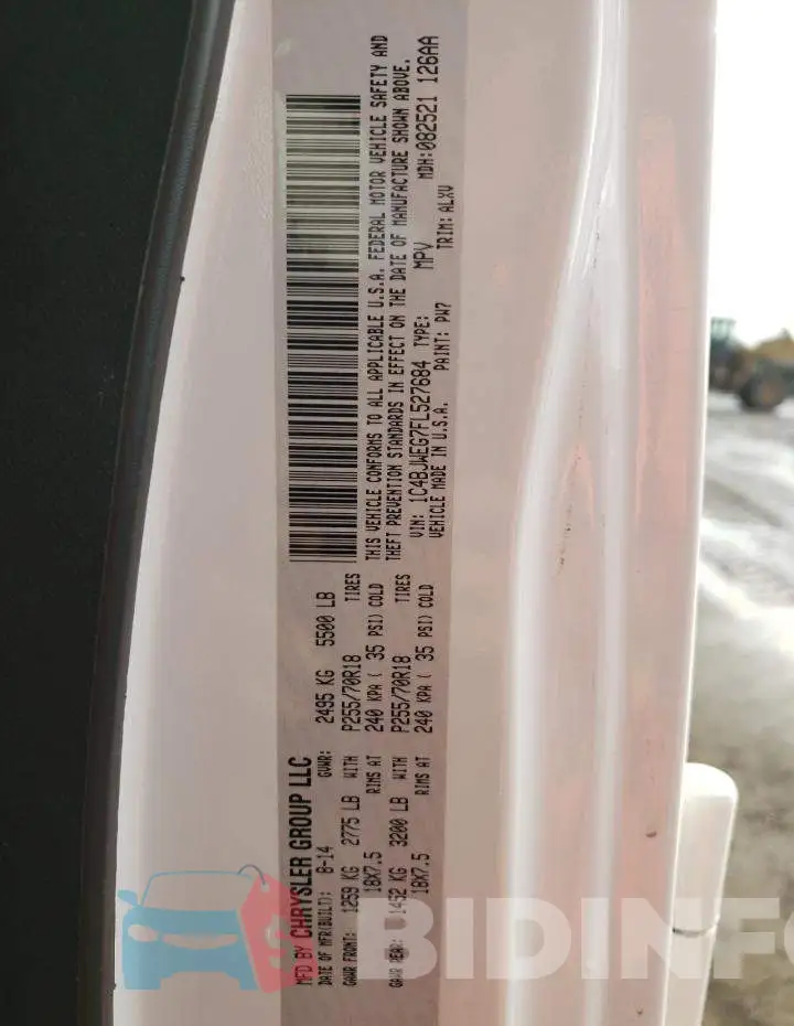 1C4BJWEG7FL527684 Photo# 10