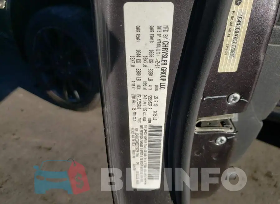 1C4NJCBAXED773620 Photo# 10