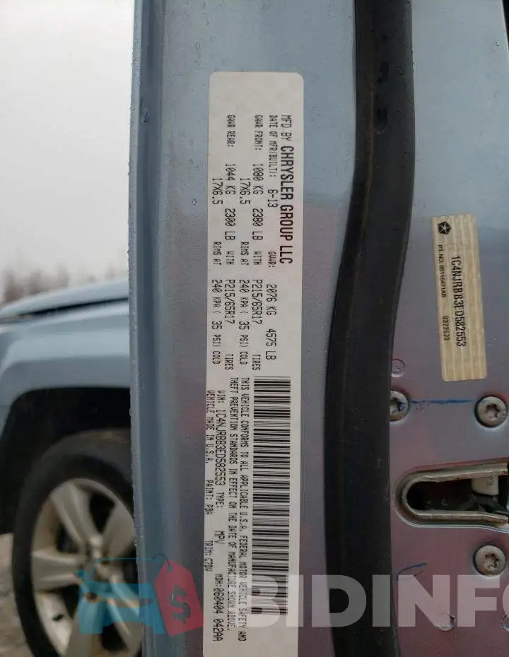 1C4NJRBB3ED582553 Photo# 10