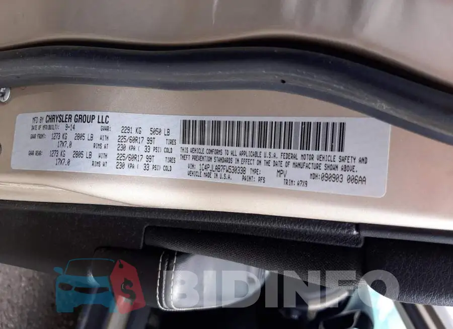 1C4PJLAB7FW530338 Photo# 10