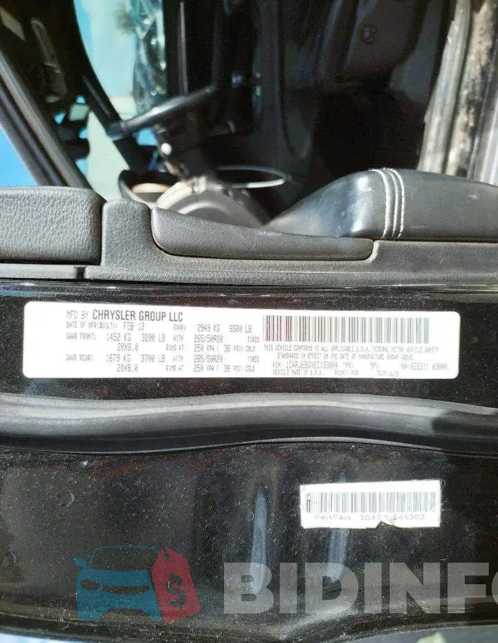 1C4RJEBGXEC133804 Photo# 14