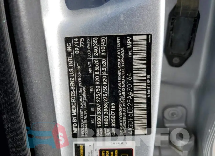 4JGDF6EE2FA470164 Photo# 10
