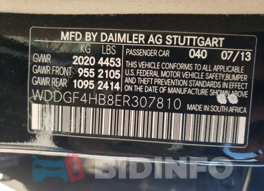 WDDGF4HB8ER307810 Photo# 10