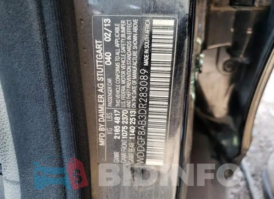 WDDGF8AB3DR283089 Photo# 10