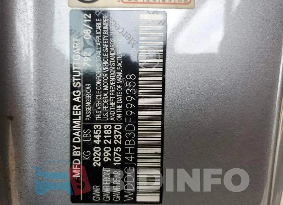 WDDGJ4HB3DF999358 Photo# 10