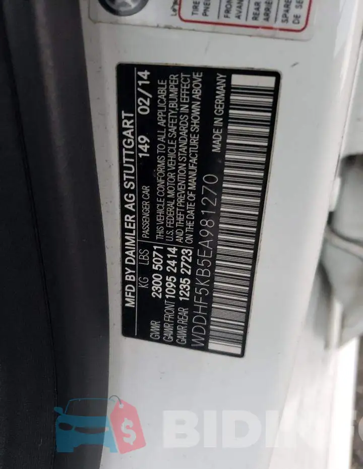 WDDHF5KB5EA981270 Photo# 10