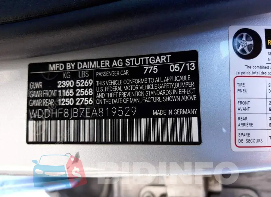 WDDHF8JB7EA819529 Photo# 10