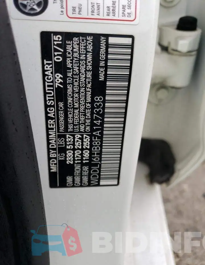 WDDLJ6HB8FA147338 Photo# 13
