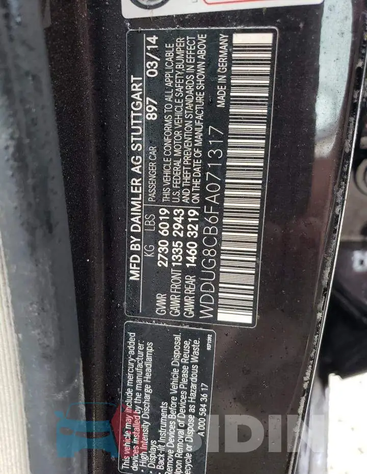 WDDUG8CB6FA071317 Photo# 8