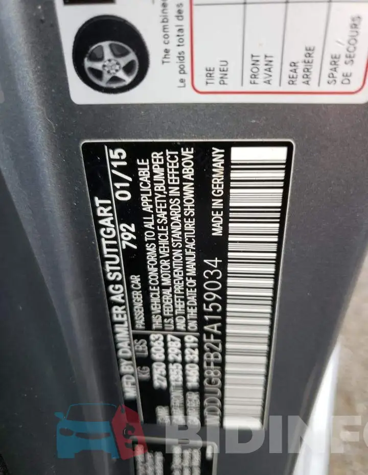 WDDUG8FB2FA159034 Photo# 10