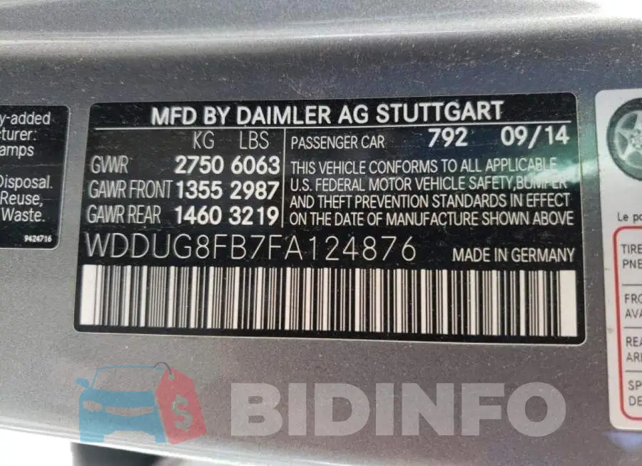 WDDUG8FB7FA124876 Photo# 10