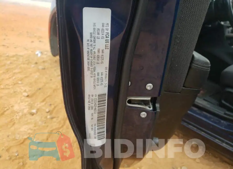 2C3CDXBG2FH883712 Photo# 10