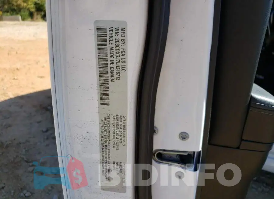 2C3CDXGJ7LH248713 Photo# 10