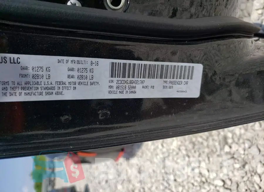 2C3CDXGJ8GH321707 Photo# 10