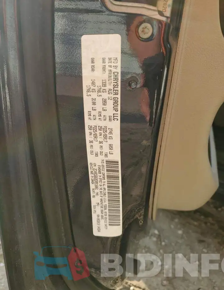 2C4RDGBG9DR516061 Photo# 10
