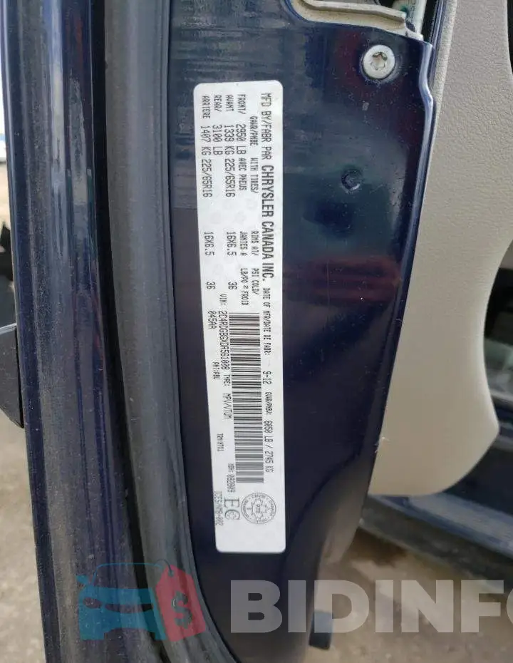 2C4RDGBGXDR561008 Photo# 10