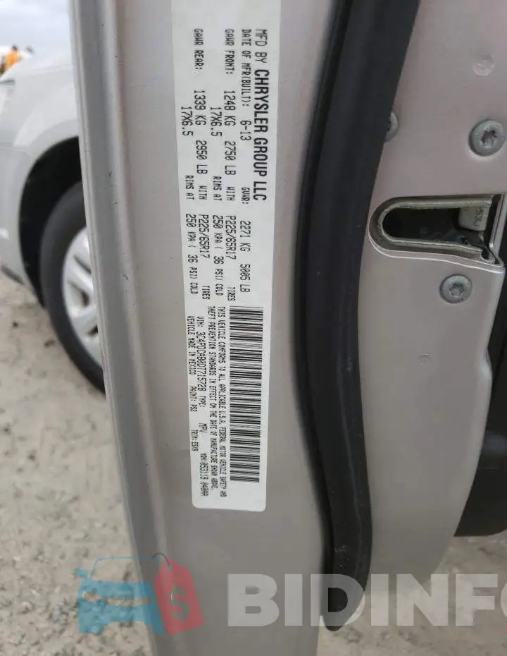 3C4PDCAB0DT715728 Photo# 12