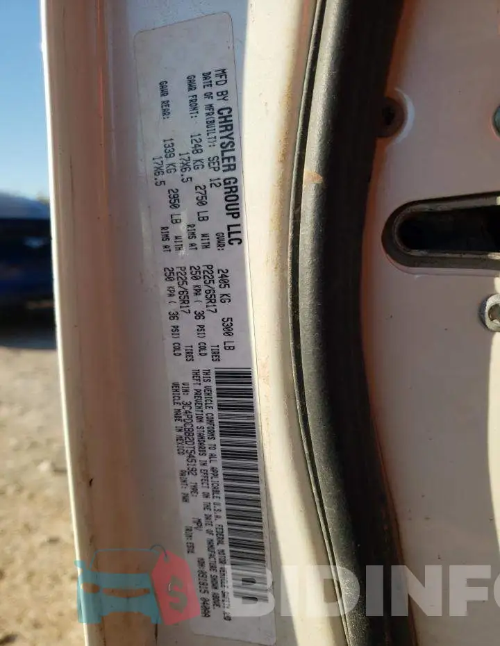 3C4PDCBB2DT545192 Photo# 14