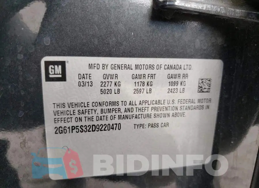 2G61P5S32D9220470 Photo# 10